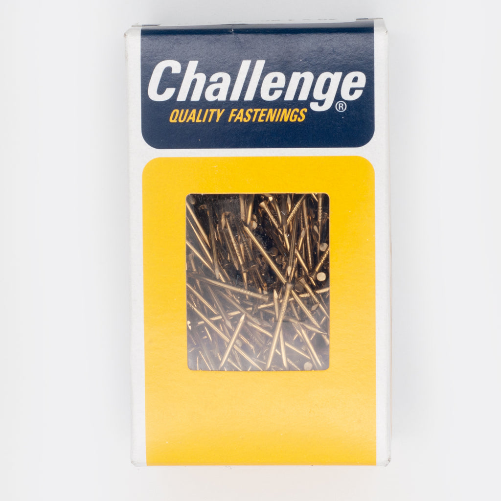 Challenge 50 x 2.00 (14g) Solid Brass Panel Pins