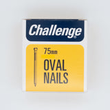 Challenge 75mm Galvanised Oval Nails