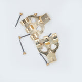 No.4xHooks EB Brass Hd Pins-Box of 50