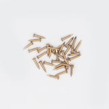 10mm Solid Brass Escutcheon Pins (Dome head nails) - 30g