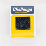 Challenge 10mm Painted Black Cut Steel Gimp Pins