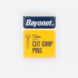 Bayonet 13mm Brown Cut Gimp Pins
