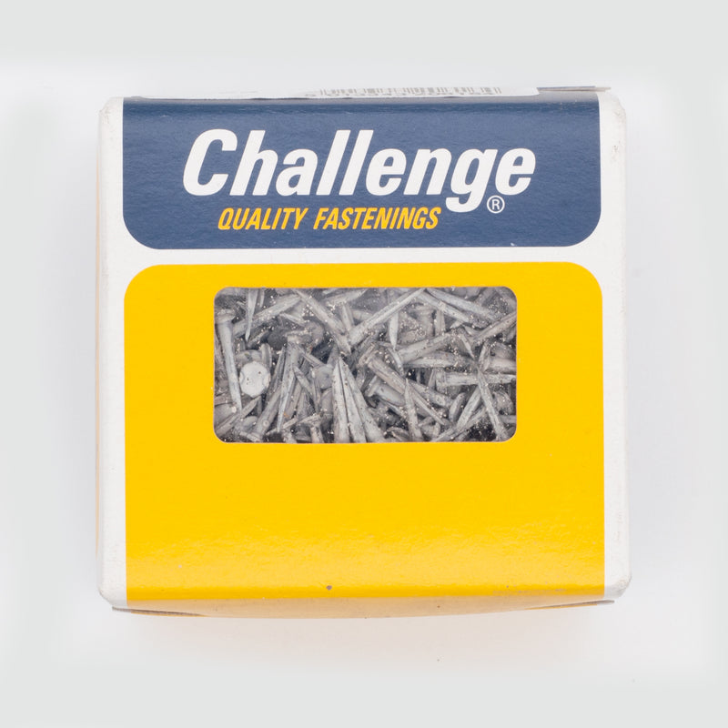 Challenge 13mm Painted White Cut Steel Gimp Pins