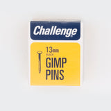 Challenge 13mm Blued Gimp Pins