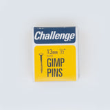 13mm Blue/Black Gimp Pins