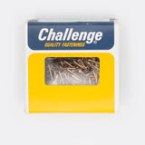 Challenge 13 x 1.40 (17g) Solid Brass Panel Pins