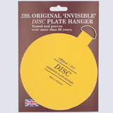 140mm Gummed Disc Plate Hanger - Pack of 50