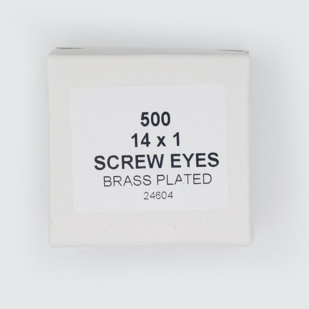 14x1   Screw Eyes EB-Box of 500