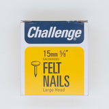 15 x 3.00mm Felt Nails - 225g