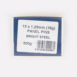 Challenge 15 x 1.25 (18g) Bright Panel Pins