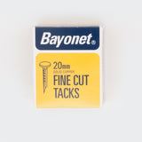 Bayonet 20mm Solid Copper Fine Cut Tacks