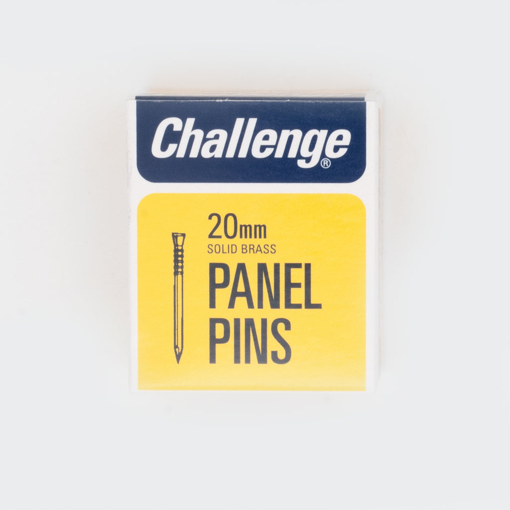 Challenge 20mm Solid Brass Panel Pins