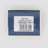 20x2.50mm Masonry Nails