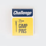 Challenge 25mm Blued Gimp Pins