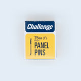 25mm Bright Steel Panel Pins