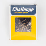 Challenge 25 x 2.0 (14g) Solid Brass Panel Pins