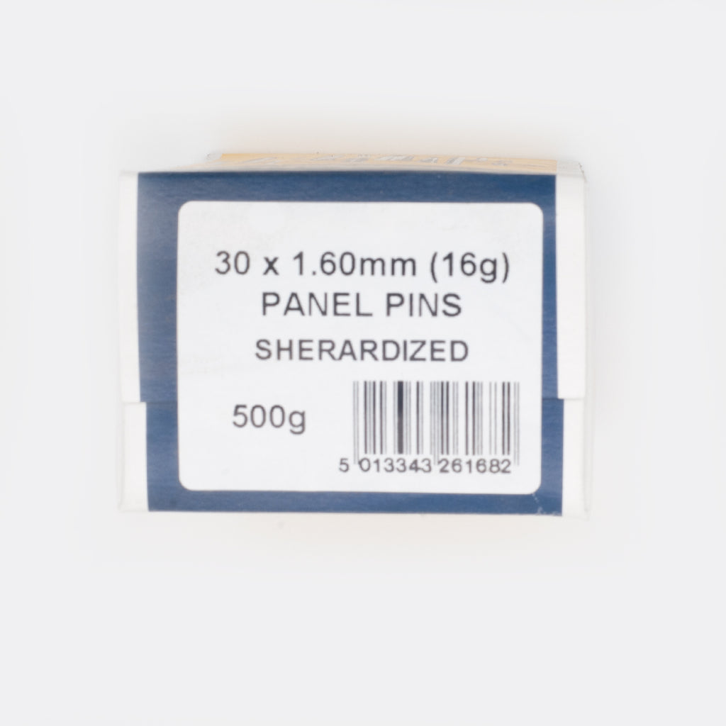 Challenge 30 x 1.60 (16g) Sheradized Panel Pins
