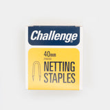 Challenge 40mm Zinced Netting Staples