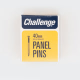 Challenge 40mm Solid Brass Panel Pins