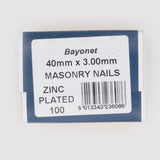 40x3.00mm Masonry Nails