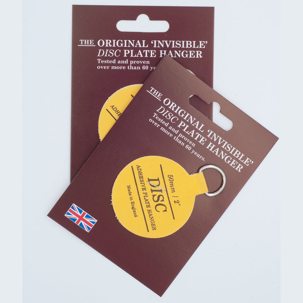 Original invisible adhesive disc plate hangers - 50mm – FrankShaw