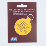 The original invisible adhesive disc plate hanger - 50mm (2