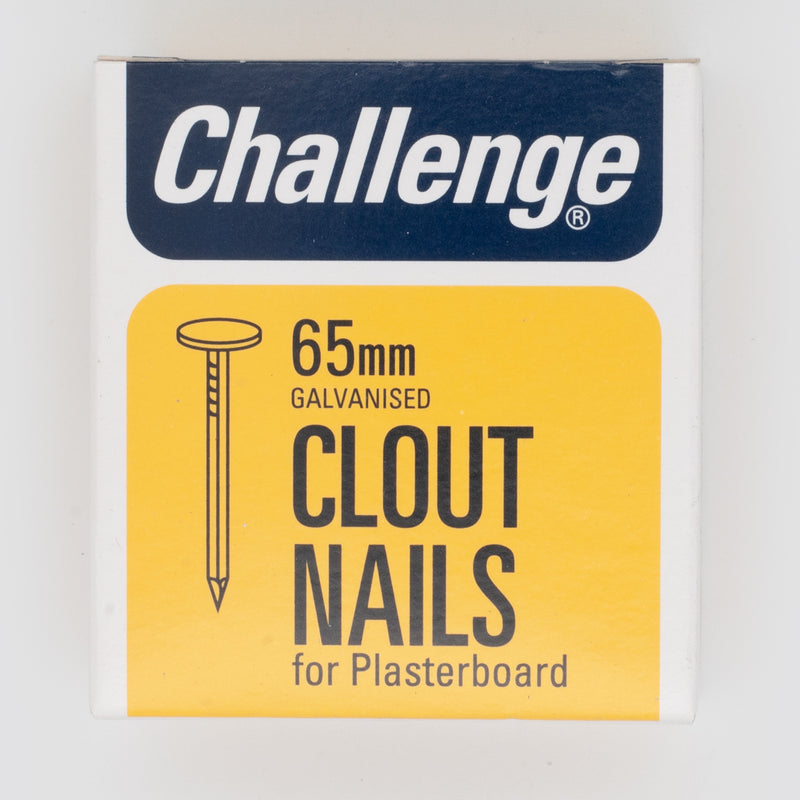 Challenge 65mm Galvanised Clout Nails