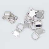 Two Hole Nickel Plated Double D Ring