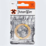 No.2 Solid Brass Picture Wire