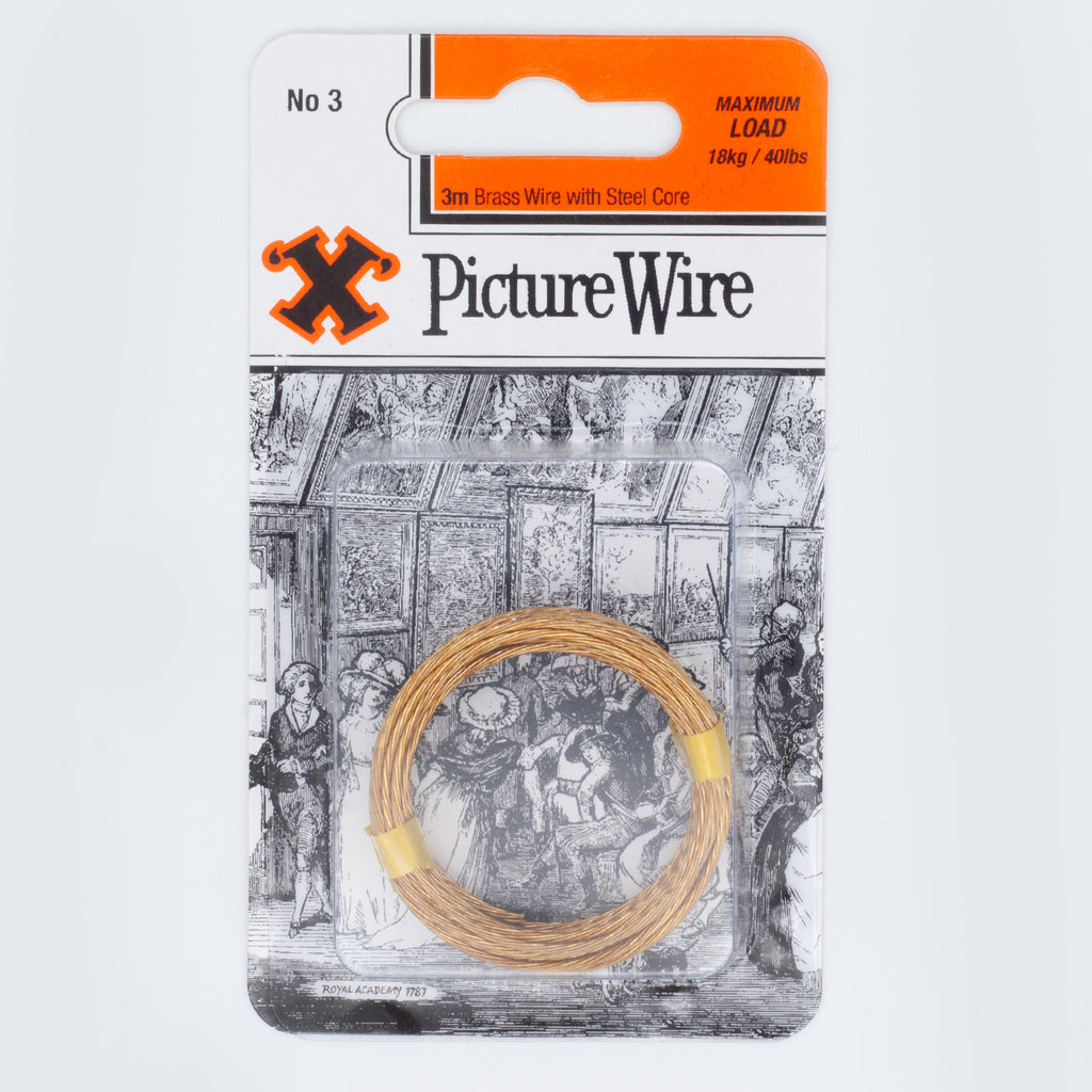 No.3 Brass Picture Wire